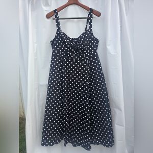 Black and White Polka Dot Dress
